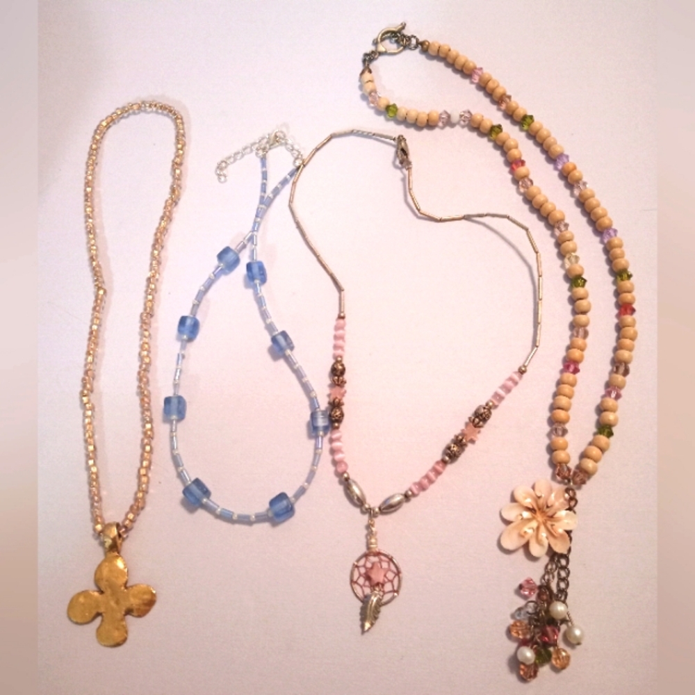 #117   4 Piece Necklace Bundle